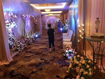 富都商贸香格里拉婚礼现场３