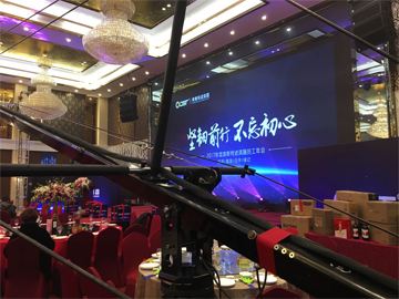 江阴奥斯特滤清器2017年年终晚会搭建现场2