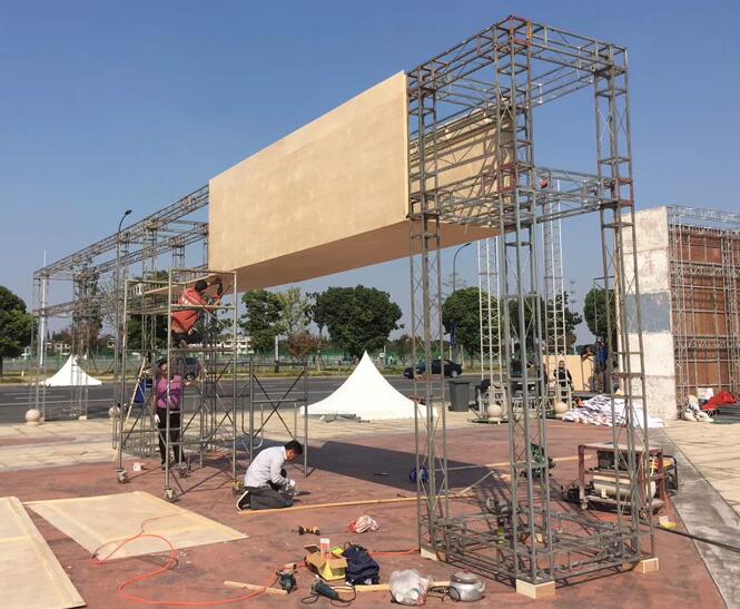 展会搭建别忘记展位号