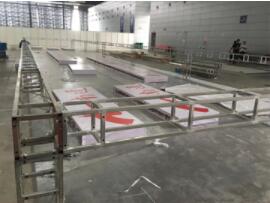 舞台桁架施工位置以及设备的应用